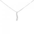 K18WG ダイヤモンド ネックレス 0.50CT