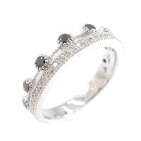 K18WG ダイヤモンド リング 0.46CT