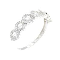 K18WG ダイヤモンド リング 0.65CT