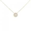 K18YG 2WAY ダイヤモンド ネックレス 0.200CT