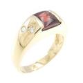 K18YG ガーネット リング