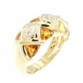 K18YG シトリン リング 1.64CT