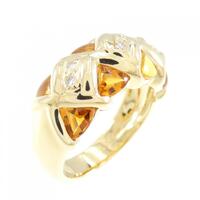 K18YG シトリン リング 1.64CT