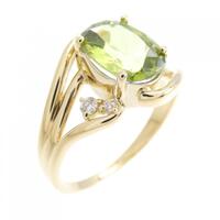 K18YG スフェーン リング