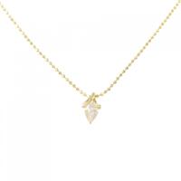 K18YG ダイヤモンド ネックレス 0.27CT
