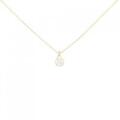 K18YG ダイヤモンド ネックレス 0.320CT F SI2 VG