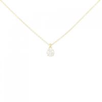 K18YG ダイヤモンド ネックレス 0.320CT F SI2 VG