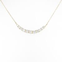 K18YG ダイヤモンド ネックレス 0.50CT