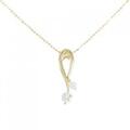 K18YG ダイヤモンド ネックレス 0.51CT