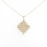 K18YG ダイヤモンド ネックレス 1.25CT
