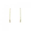 K18YG ダイヤモンド ピアス 0.40CT