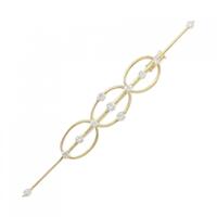 K18YG ダイヤモンド ブローチ 0.50CT