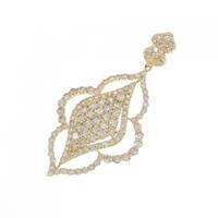 K18YG ダイヤモンド ペンダント 3.00CT