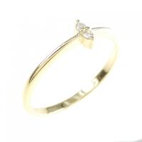 K18YG ダイヤモンド リング