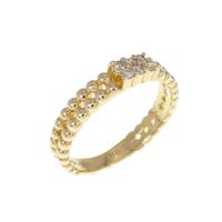 K18YG ダイヤモンド リング 0.08CT