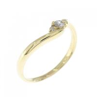 K18YG ダイヤモンド リング 0.11CT