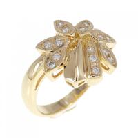 K18YG ダイヤモンド リング 0.13CT