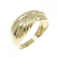 K18YG ダイヤモンド リング 0.15CT