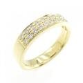 K18YG ダイヤモンド リング 0.30CT