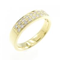 K18YG ダイヤモンド リング 0.30CT