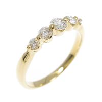 K18YG ダイヤモンド リング 0.31CT