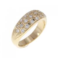 K18YG ダイヤモンド リング 0.33CT