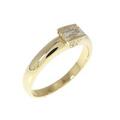 K18YG ダイヤモンド リング 0.43CT