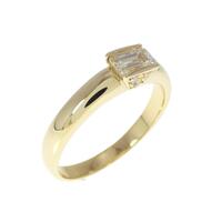 K18YG ダイヤモンド リング 0.43CT