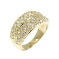 K18YG ダイヤモンド リング 0.50CT
