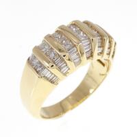 K18YG ダイヤモンド リング 1.00CT