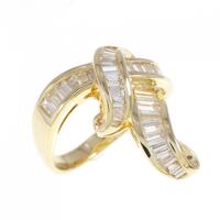 K18YG ダイヤモンド リング 1.09CT