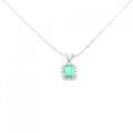 PT エメラルド ネックレス 0.67CT