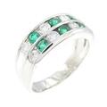 PT エメラルド リング 0.43CT
