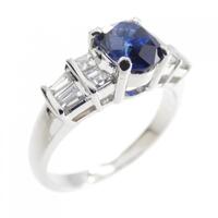 PT サファイヤ リング 1.08CT