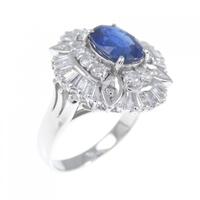 PT サファイヤ リング 1.72CT