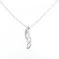 PT スリーストーン ダイヤモンド ネックレス 0.11CT
