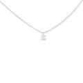 PT ソリティア ダイヤモンド ネックレス 0.10CT