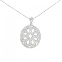 PT ダイヤモンド ネックレス 0.65CT