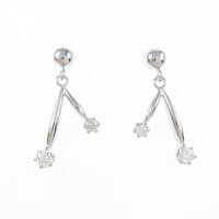 PT ダイヤモンド ピアス 0.20CT