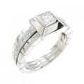 PT ダイヤモンド リング 0.35CT