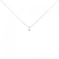 PT フラワー ダイヤモンド ネックレス 0.02CT