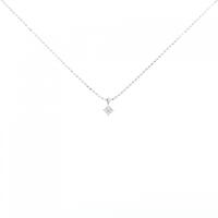 PT フラワー ダイヤモンド ネックレス 0.02CT