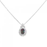 PT ブラックオパール ネックレス 0.84CT