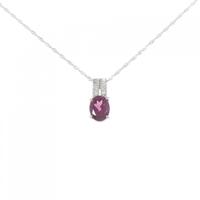 PT1000/PT ガーネット ネックレス 2.30CT