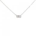 【リメイク】K18PG ダイヤモンド ネックレス 0.16CT