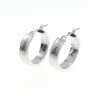 【新品】K14WG フープ ピアス