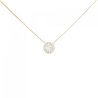 【新品】K18YG ダイヤモンド ネックレス 0.280CT G SI1 Good