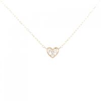 サマンサティアラ ハート ダイヤモンドネックレス 0.03CT