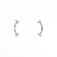 ティファニー Tスマイル ピアス