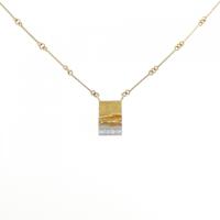 ラポーニア ダイヤモンド ネックレス 0.08CT
